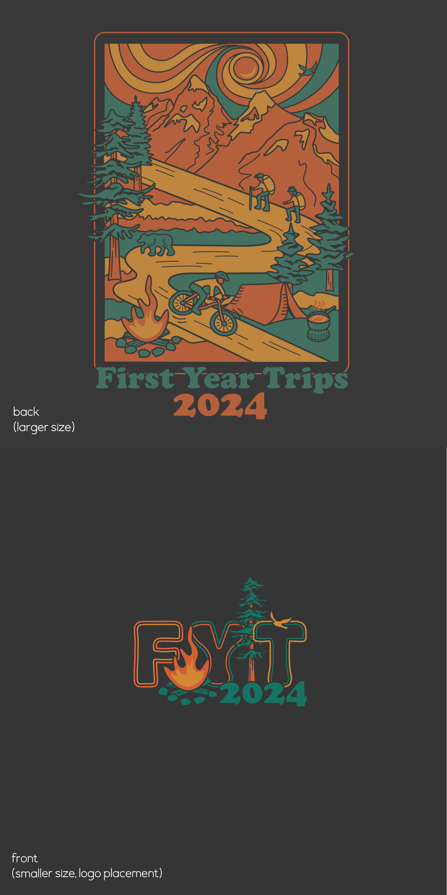 First Year Trips 2024 T-shirt